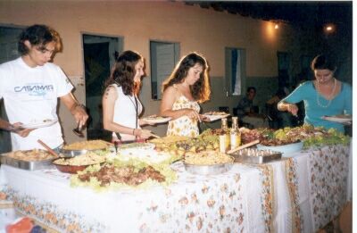 Cena Fin de Ao en Iraquara