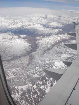Cruce Cordillera de los Andes