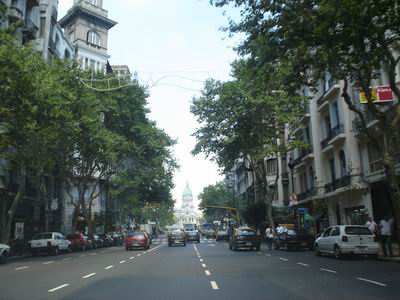 Buenos Aires - Avenida de Mayo - Congreso
